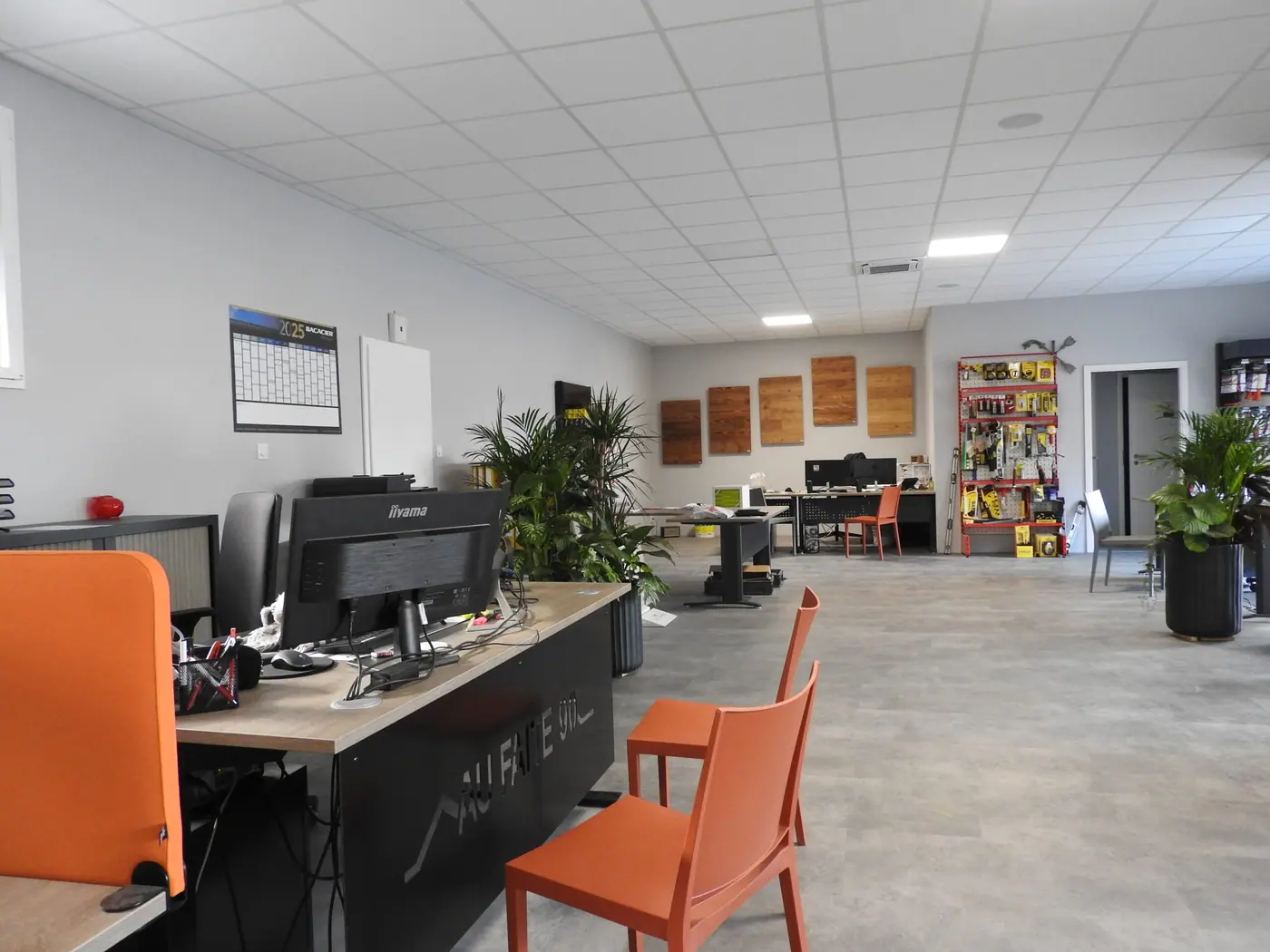 Les bureaux de 270 m² à Grandvillars